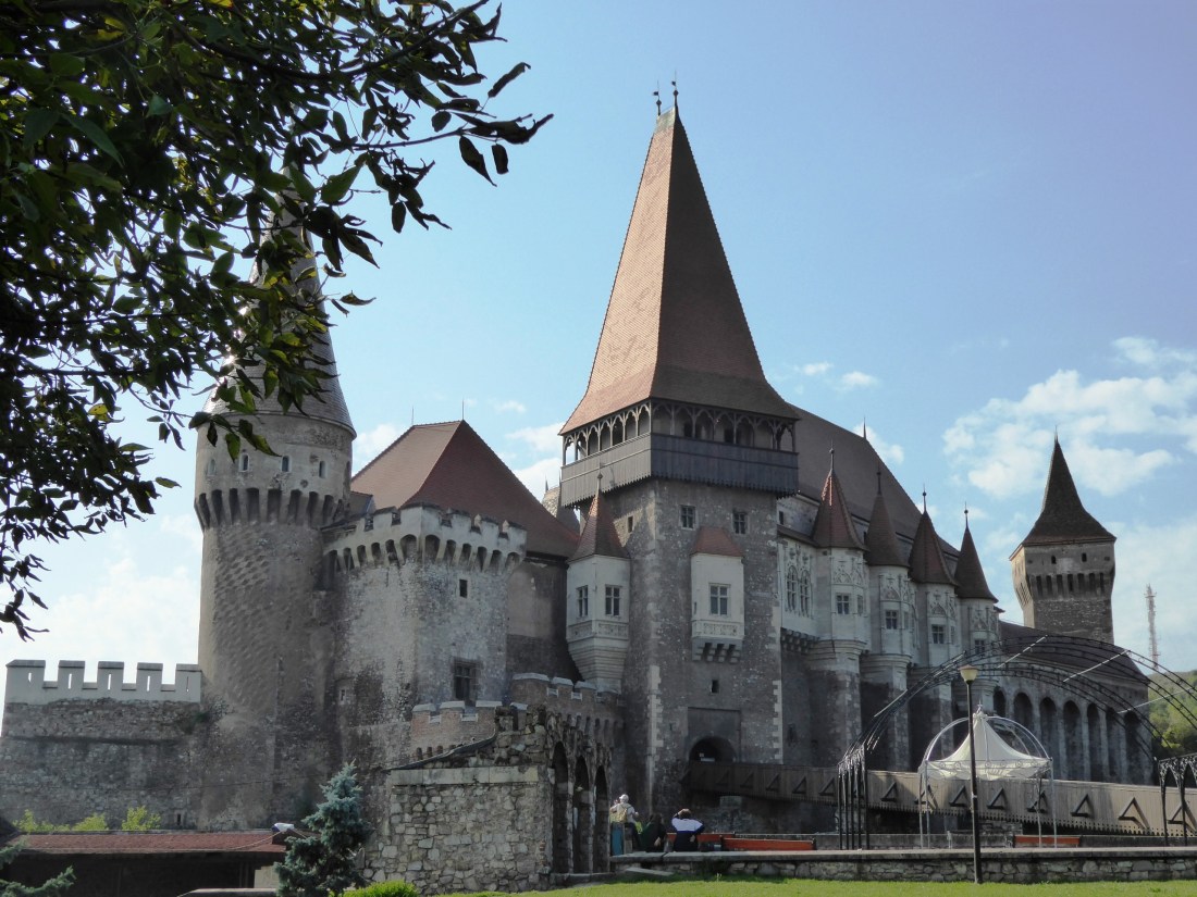 Gothic castle hailing from the Middle Ages