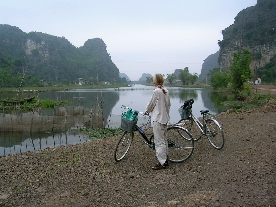 By bike in North Vietnam, 2006