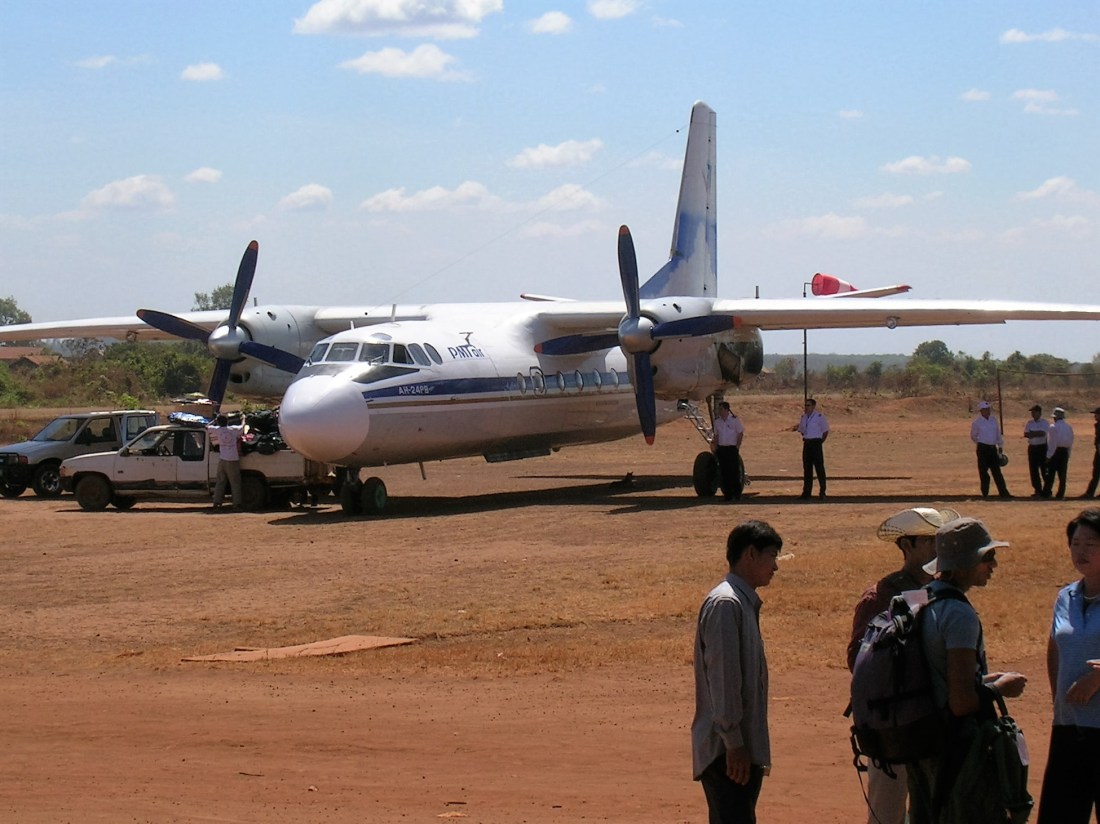 Twin prop to eastern Cambodia, 2008